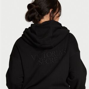 NWT Victoria's Secret Black Hoodie for Women